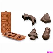 Moule  chocolats motifs Nol n3