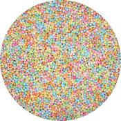 Billes en sucre multicolores pastel