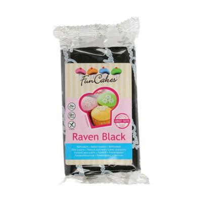 Pâte à sucre noire 250g