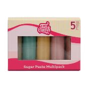 Multipack pâte à sucre Earth Colors x5