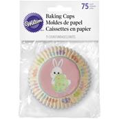 Caissettes thème Pâques lapin x75