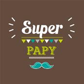 Tablier adulte Super Papy