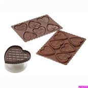 Kit biscuits Petit Ecolier Cookie choc Hearts