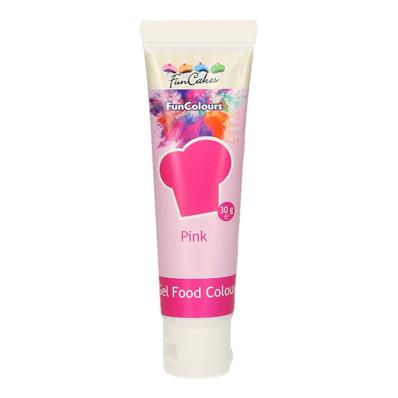 Colorant gel rose