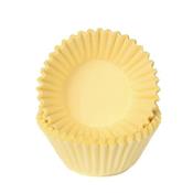 Mini caissettes jaunes x100