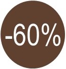 Soldes -60%