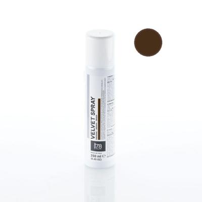 Spray effet velours marron 250ml