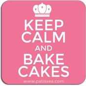 Magnet Keep calm and bake cakes