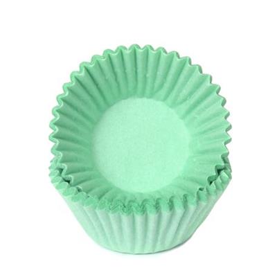 Mini caissettes vert pastel  x100