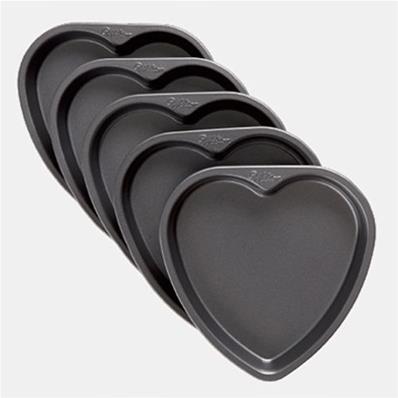 Lot De 2 Moules à Gâteau Hauts 15x5 Cm Wilton - Antiadhésifs - Pour Gâteaux à Étages, Mariage, Anniversaire