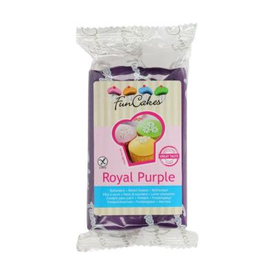 Pâte à sucre violet foncé 250g