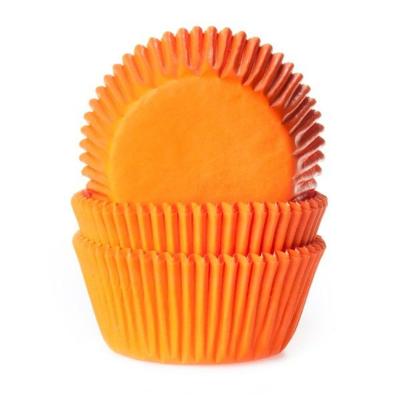 Caissettes oranges x50