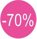 Soldes -70%