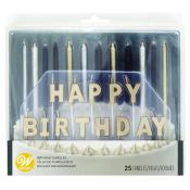 Kit déco bougies anniversaires design x25