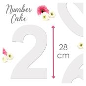 Kit gabarits pour number cake x9