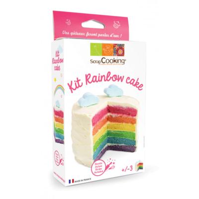 Kit colorants pour Rainbow Cake