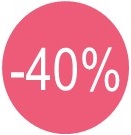 Soldes -40%