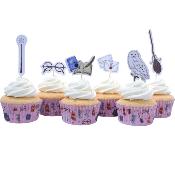 Kit à cupcakes et toppers Harry Potter x24