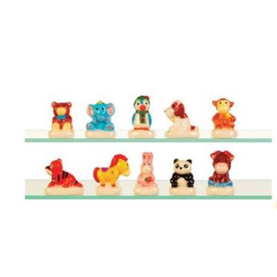 Fèves peluches animaux x10