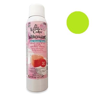 Spray effet velours vert lime