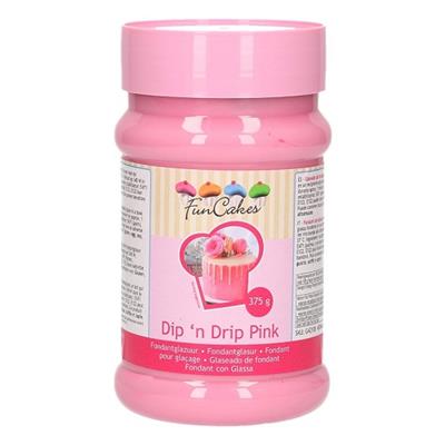Glaçage rose pour Drip cake