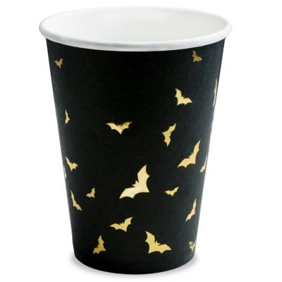 Gobelets Halloween chauve-souris x6