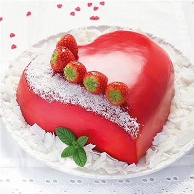 Moule à gâteau Love coeur bombé