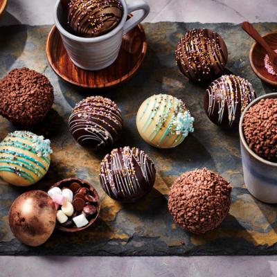 Moule à bombes à chocolat chaud