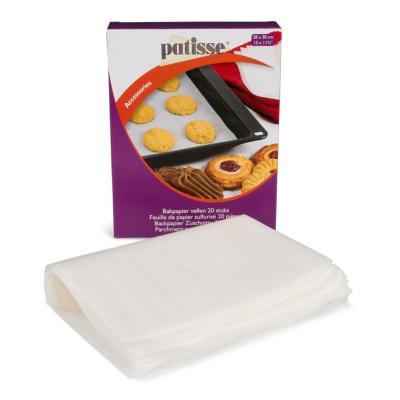 Feuilles de papier sulfurisé x20