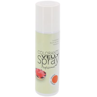 Spray effet velours orange