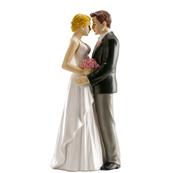 Figurine mariés qui s'embrassent
