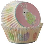 Caissettes thème Pâques lapin x75