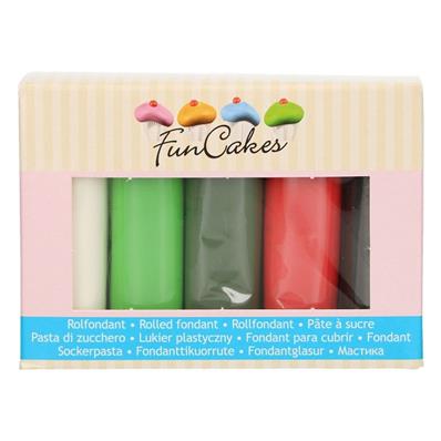 Multipack pâte à sucre Noël x5