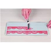 Tapis dentelle en sucre Tricot Decor Chic