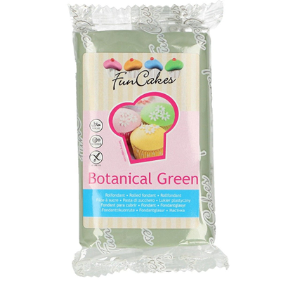 Pâte à sucre vert botanique 250g