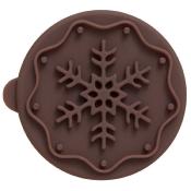 Tampon à biscuits flocon de neige
