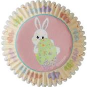 Caissettes thème Pâques lapin x75